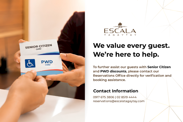 Escala Tagaytay 2 Senior PWD
